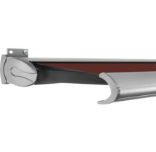 Ausgefahrene Markise zur Terrassenbeschattung