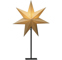 Sternleuchte mit acht Zacken auf einem Ständer