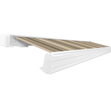 Store banne en tissu rayé