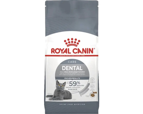 Croquettes pour chats ROYAL CANIN Dental Care pour des dents saines avec nutriment actif pour soin dentaire, 1,5 kg