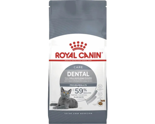 Croquettes pour chats ROYAL CANIN Dental Care pour des dents saines avec nutriment actif pour soin dentaire, 400 g