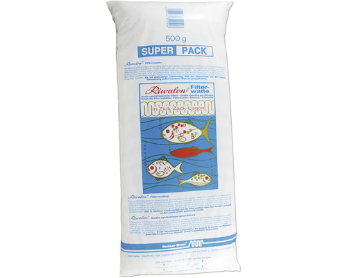 Filterwatte fein 500 g, weiss Filterwatte fein 500 g, weiss
