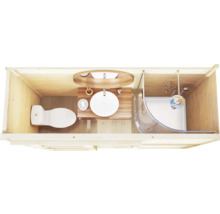 Outdoor Life Innenraum-Set Domeo M 250x95 cm natur