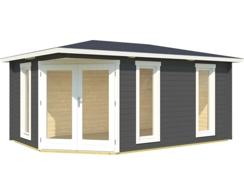 Gartenhaus mit Doppeltür und Fenstern