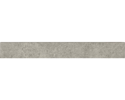 Sockelfliese Grunge grey 8x60 cm
