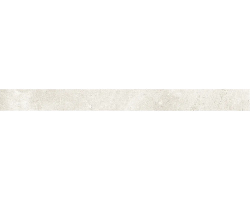 Sockelfliese Grunge white 8x90 cm