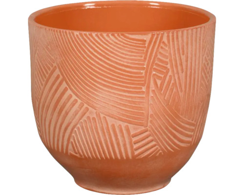 Cache-pot Passion of Pottery Almada Ø 27 cm orange