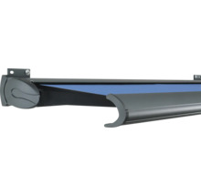 Store semi-ouvert pour la protection solaire