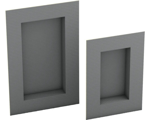 Niche murale swisssporBOARD Nicchia 20/40 bride de cadre 10 mm dimensions extérieures: 554 x 854 mm