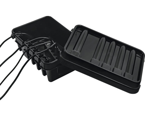 Kabelbox GardenLine 285x110x150mm schwarz IP55 Kabelbox GardenLine 285x110x150mm schwarz IP55