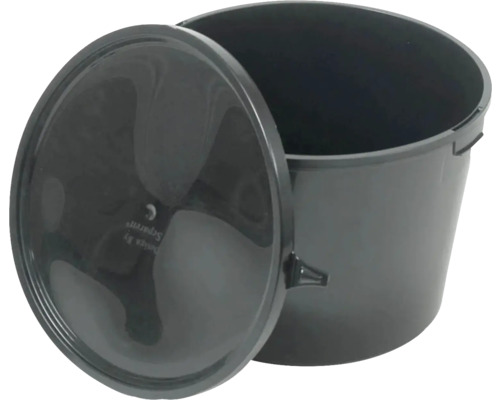 Récipient collecteur de matières SEPARETT Villa noir 1098-02 Poubelle avec couvercle