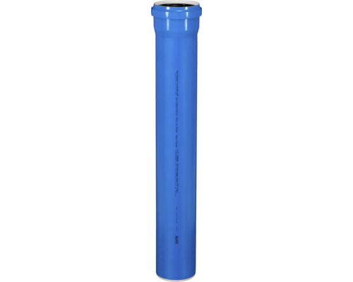 Tube d'eau de pluie bleu KG2000 SN16 DN 160 1000 mm