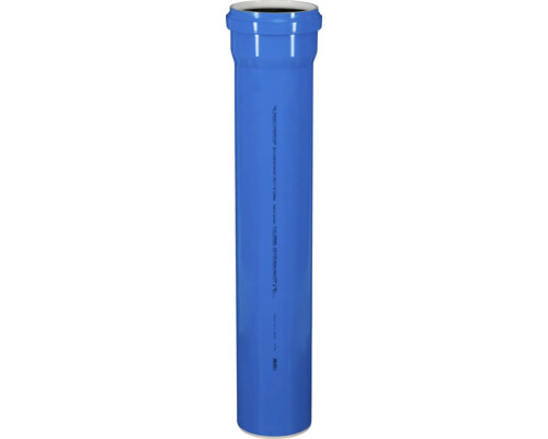 KG2000 SN16 Regenwasserrohr blau DN 200 mm 3000 mm Blaues Kunststoffrohr mit Muffe