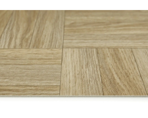 Revêtement de sol aspect bois en détail