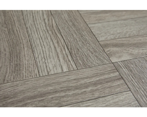 Nahaufnahme von Vinylboden in Holzoptik