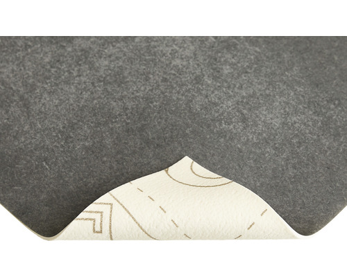 Panneau de feutre gris avec motif sur le dessous