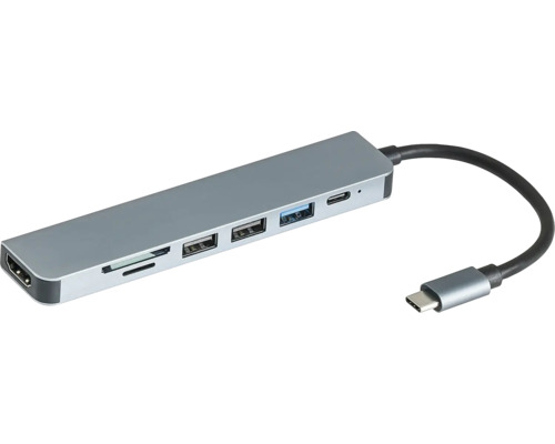 Mehrfachanschluss Multiport 7 in 1 USB