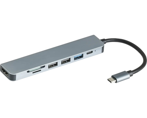 Raccord multiple Multiport 7 en 1 USB