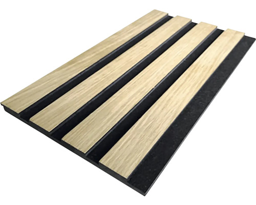 Wally Wandverkleidung Basic Eiche Natur Dekor Akustikpaneel-Optik 9,5x180x2670 mm Wally Wandverkleidung Basic Eiche Natur Dekor Akustikpaneel-Optik 9,5x180x2670 mm