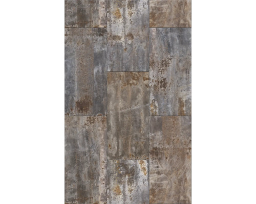 Carrelage aspect rouille