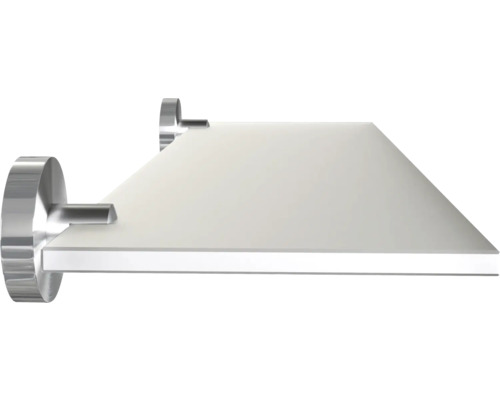 Wandregal mit Halterungen aus Metall