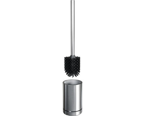 Brosse de toilette avec support en acier inoxydable
