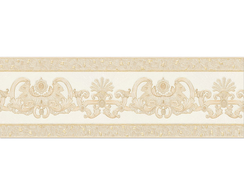 Frise 6554-24 papier ornement beige crème 5 m x 17 cm