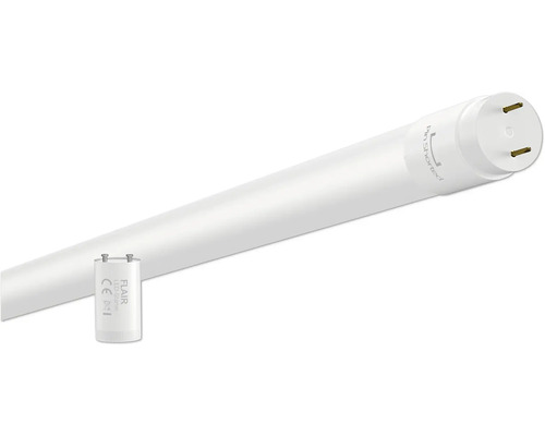 FLAIR LED Röhre T8 G13/9W(18W) 1200 lm 6500 K tageslichtweiss L 600 mm mit LED Austausch-Starter
