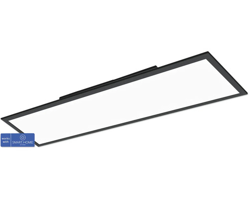 LED Smart Light Panel zigbee Bluetooth 33,5W 4150 lm CCT einstellbare weisstöne HxBxL 50x300x1200 mm schwarz - Kompatibel mit SMART HOME by hornbach