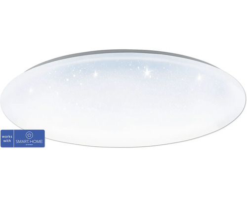 LED Smart Light Deckenleuchte zigbee Bluetooth 11,2W 4960 lm CCT mit Kristalleffekt - Kompatibel mit SMART HOME by hornbach Deckenleuchte mit Sterneffekt und Smart Home Funktion