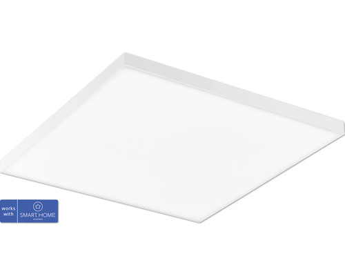 LED Smart Light Deckenleuchte zigbee Bluetooth 16W 1750 lm CCT RGB Farbwechsel - Kompatibel mit SMART HOME by hornbach Quadratische LED Deckenleuchte