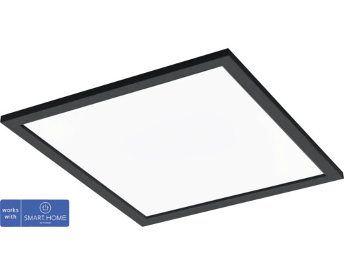 LED Smart Light Panel zigbee Bluetooth 21,5W 2500 lm CCT einstellbare weisstöne HxBxL 50x450x450 mm schwarz - Kompatibel mit SMART HOME by hornbach