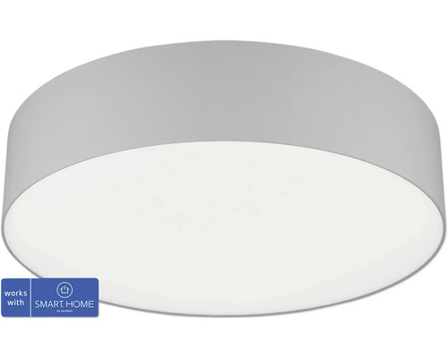 LED Smart Light Deckenleuchte zigbee Bluetooth 35W 3500 lm CCT RGB - Kompatibel mit SMART HOME by hornbach Graue Deckenleuchte mit Smart Home Funktion
