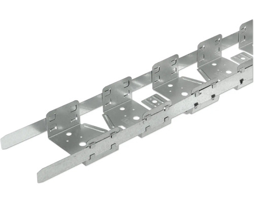 Knauf Sinus flexibles U-Anschlussprofil 1900 x 75 x 40 mm Dachlattenhalter aus Metall für die Dachmontage