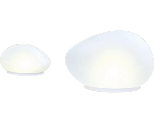 Deux décorations en pierre lumineuses pour l''intérieur