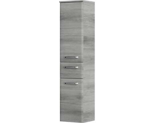 Armoire midi Pelipal Alika largeur 30 cm graphite à structure transversale démontée