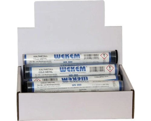 WEKEM Kaltmetallpackung zur Aluminium- und Stahlreparatur
