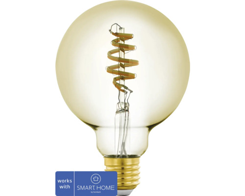 Ampoule LED G95 E27 5,5 W (35 W) 400 lm 2200-6500 K ambre
