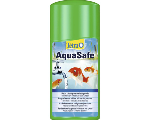 Tetra Pond Bassin Préparateur d'eau de bassin AquaSafe, 250 ml