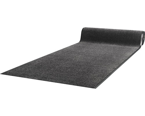 Paillasson anti-salissures Briljant anthracite largeur 135 cm (au mètre)