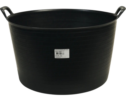 Cuve à mortier flexible avec poignées, capacité d''environ 65 litres