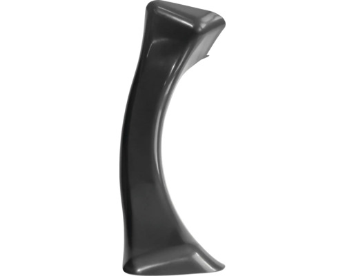 Cloison SEPARETT pour bac à urines gris 12427-01 Coude d'installation sanitaire en plastique