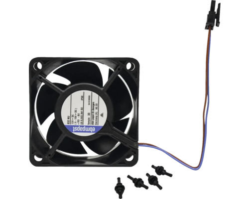 Aérateur SEPARETT avec 4 x amortisseurs Tiny 13007-01 Ventilateur EBM Papst avec connecteur et joints