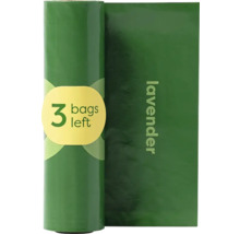 Rouleau de sacs poubelle parfumés à la lavande
