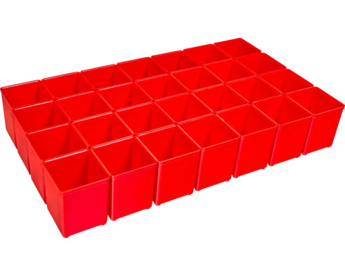 Insetboxenset A3 CT M 74 BSS ProClick 364 x 63 x 208 mm rot