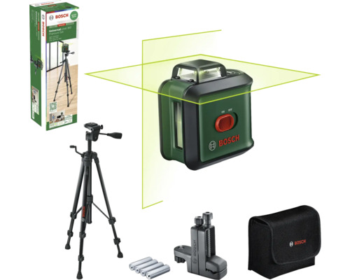 Bosch Laser lignes croisées Premium kit UniversalLevel 360 avec trépied