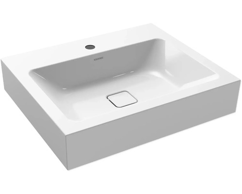 Lavabo standard KALDEWEI CONO 60 x 50 cm blanc alpin brillant avec revêtement emaillé 902506013001