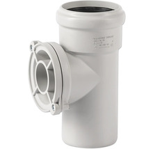 Tube de révision en plastique avec ouverture de nettoyage