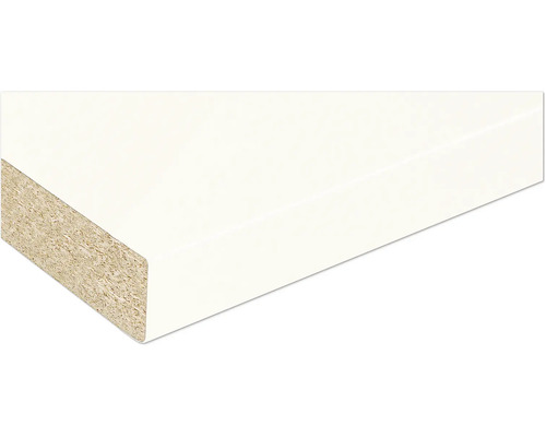 Küchenarbeitsplatte 1106PE weiß 2600x600x28 mm Küchenarbeitsplatte 1106PE weiß 2600x600x28 mm