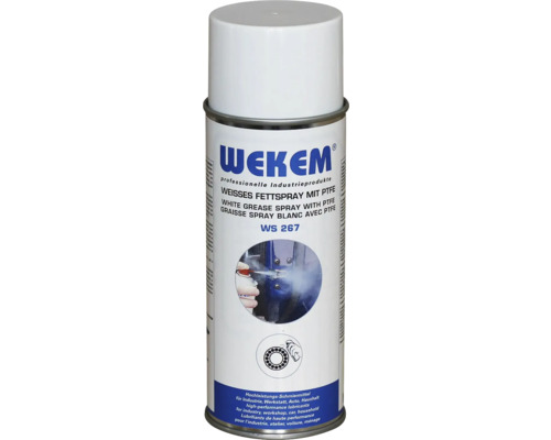 Graisse spray WS 267 WEKEM 400 ml blanc